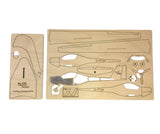 FS 35 Akaflieg Stuttgart Deko Flugzeugmodell Bausatz | Pure Planes