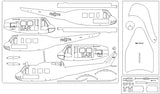 Bell UH 1d Huey Deko Hubschrauber Modell Bausatz | Pure Planes