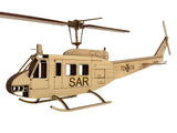 Bell UH 1d Huey Deko Hubschrauber Modell Bausatz | Pure Planes