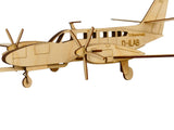 Cessna 406 Caravan II Deko Flugzeugmodell Bausatz
