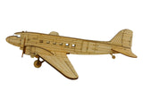 Douglas-DC-3-dekoratives-flugzeug-Holz-modell-bausatz-pureplanes