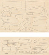 Extra300s Holzmodell Bausatz