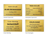 Robin DR 400 Remorqueur Deko-Modell | Pure Planes