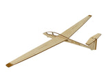 ASK21 Segelflugzeug Standmodell aus Holz zur Dekoration von Pure Planes