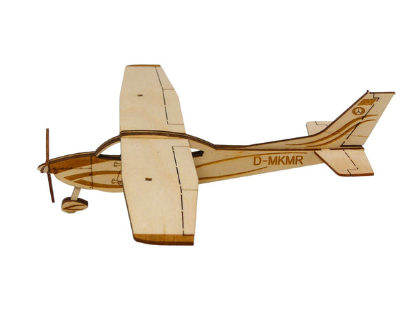 Aeropilot Legend 600 Ultraleicht Flugzeugmodell Bausatz aus Holz Pure Planes