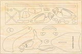 Tragschrauber Gyrocopter AutoGyro Cavalon Holzmodell Pure Planes