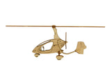 Autogyro Cavalon Holz Modell Bausatz Standmodell von Pure Planes