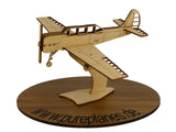 Yakowlew YAK-52 Flugzeugmodell aus Holz