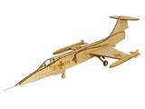 Lockheed F-104 Starfighter Flugzeugmodell aus Holz zur Dekoration