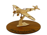 Messerschmitt BF 109 Deko Flugzeugmodell Bausatz | Pure Planes