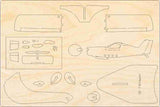 SD-1 Minisport Modell Bausatz aus Holz von Pure Planes