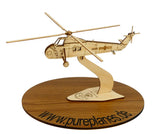 Sikorsky H34 Deko Hubschrauber Modell Bausatz | Pure Planes