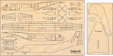Transall C 160 Deko Flugzeugmodell Bausatz | Pure Planes