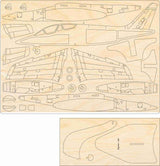 Alpha Jet Flugzeugmodell Holz Bausatz