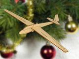 Segelflugzeuge Weihnachtsbaum Anhänger Set-A