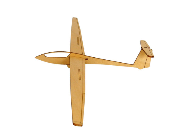 Holzflugzeug Modell der Schleicher ASW 20 als Geschenk für Segelflieger