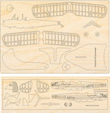 Dallach D3 Sunwheel Flugzeugmodell Bausatz aus Holz