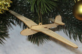 Segelflugzeuge Weihnachtsbaum Anhänger Set-B