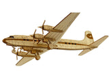Douglas DC6 dekoratives Flugzeugmodell aus Holz