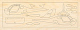 Holzmodell Bausatz des Flight Design CTLS von Pure Planes