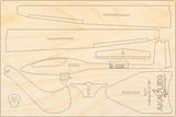 FS 31 Flugzeugmodell Bausatz aus Holz von Pure Planes