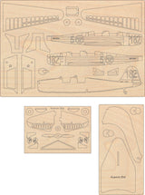 Klemm 35d Deko Flugzeugmodell Bausatz