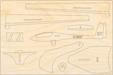 LS3 Modell Bausatz aus Holz von Pure Planes