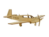 Mooney Deko Flugzeugmodell Bausatz | Pure Planes