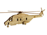 NH 90 NTH Sea Lion Hubschrauber Holz Modell Bausatz