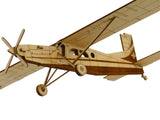 Pilatus Porter PC6 Deko Flugzeugmodell Bausatz aus Holz