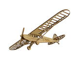 Piper PA-18 Super Cup Deko Flugzeugmodell Bausatz | Pure Planes