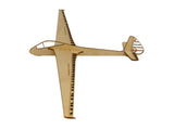 SZD-8 Jaskolka Deko Flugzeugmodell Bausatz | Pure Planes