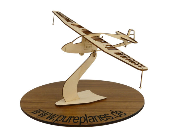 Raab Motorkrähe Flugzeugmodell aus Holz