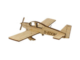 Robin HR 200 Deko Flugzeugmodell Bausatz | Pure Planes