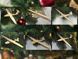 Segelflugzeuge Weihnachtsbaum Anhänger Set-B