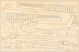 Scheibe SF25 C Modellflugzeug Bausatz aus Holz von Pure Planes