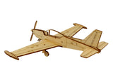 SIAI Marchetti Deko Flugzeugmodell aus Holz zum Zusammenbauen