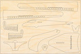 Standard Austria Flugzeugmodell Bausatz aus Holz