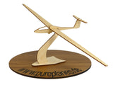 Schempp Hirth Standard Cirrus Segelflugzeug Modell auf einem Ständer zur Deko