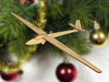 Segelflugzeuge Weihnachtsbaum Anhänger Set-A