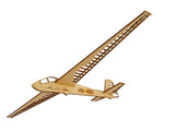 SZD 22 Mucha Deko Wooden Glider Segelflugzeugmodell aus Holz