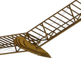 Weltensegler Feldberg Segelflugzeug Dekomodell Bausatz aus Holz