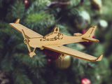 Ultraleichtflugzeuge Weihnachtsbaum Anhänger Set C