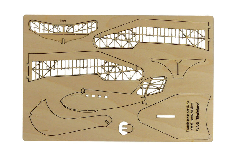 FVA-5 "Rheinland" Deko Flugzeugmodell Bausatz | Pure Planes