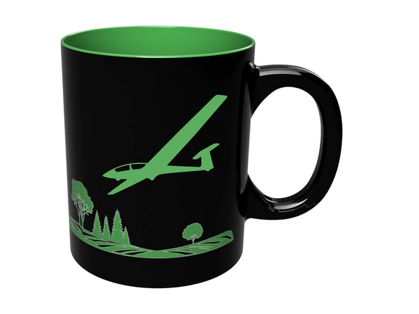 Flieger-Becher "ASK21 Landeanflug" | Pure Planes
