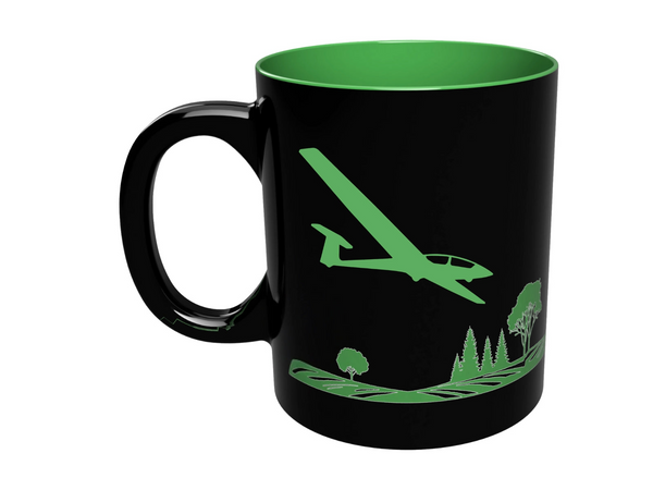 Flieger-Becher "ASK21 Landeanflug" | Pure Planes