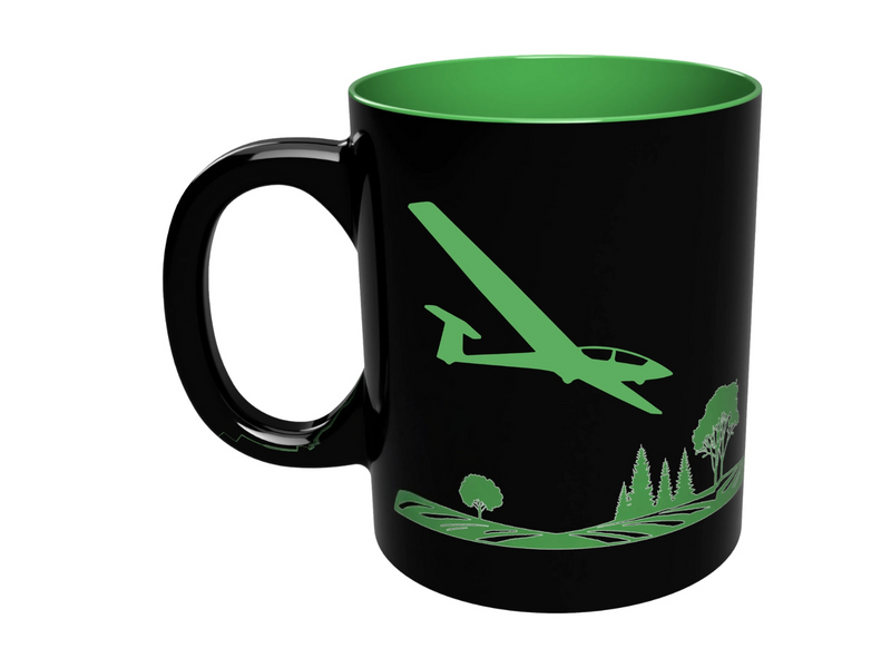 Flieger-Becher "ASK21 Landeanflug" | Pure Planes