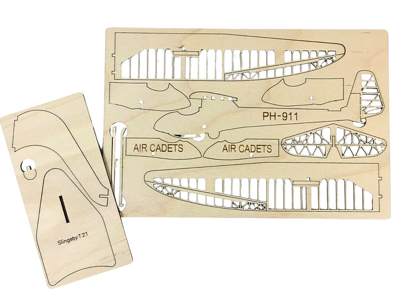 Slingsby-T21-segelflugzeug-deko-modell-bausatz-holz-pure-planes
