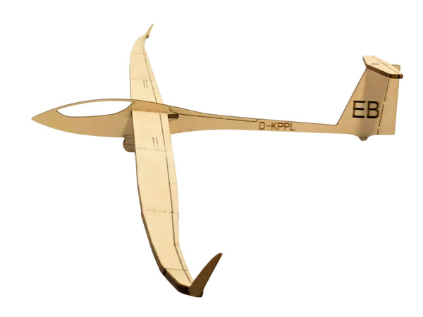 Binder EB29 Segelflugzeug Tischmodell aus Holz von Pure Planes