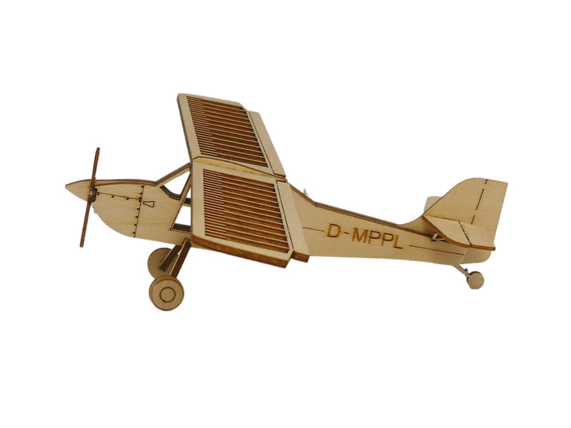 Eurofox mit Spornrad Deko Flugzeugmodell Bausatz | Pure Planes
